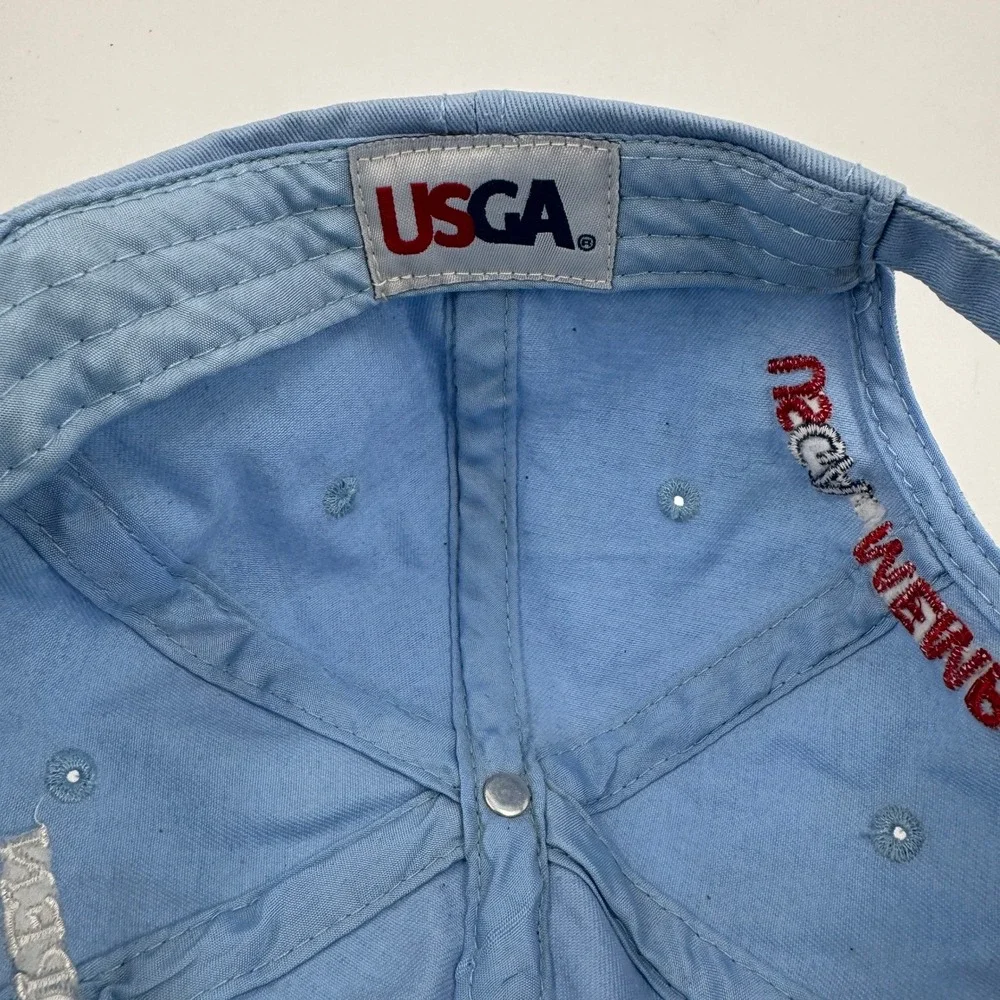 USGA‎ Baseball Cap Unisex OSFA Light Blue 2019 U.S. Open Pebble Beach Member Hat